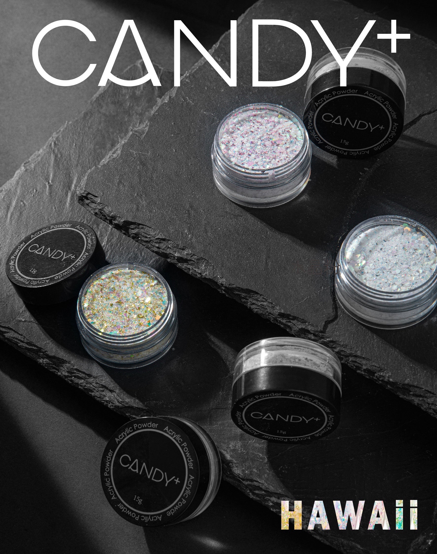 CANDY+ Acrylic Powder Hawaii Collection