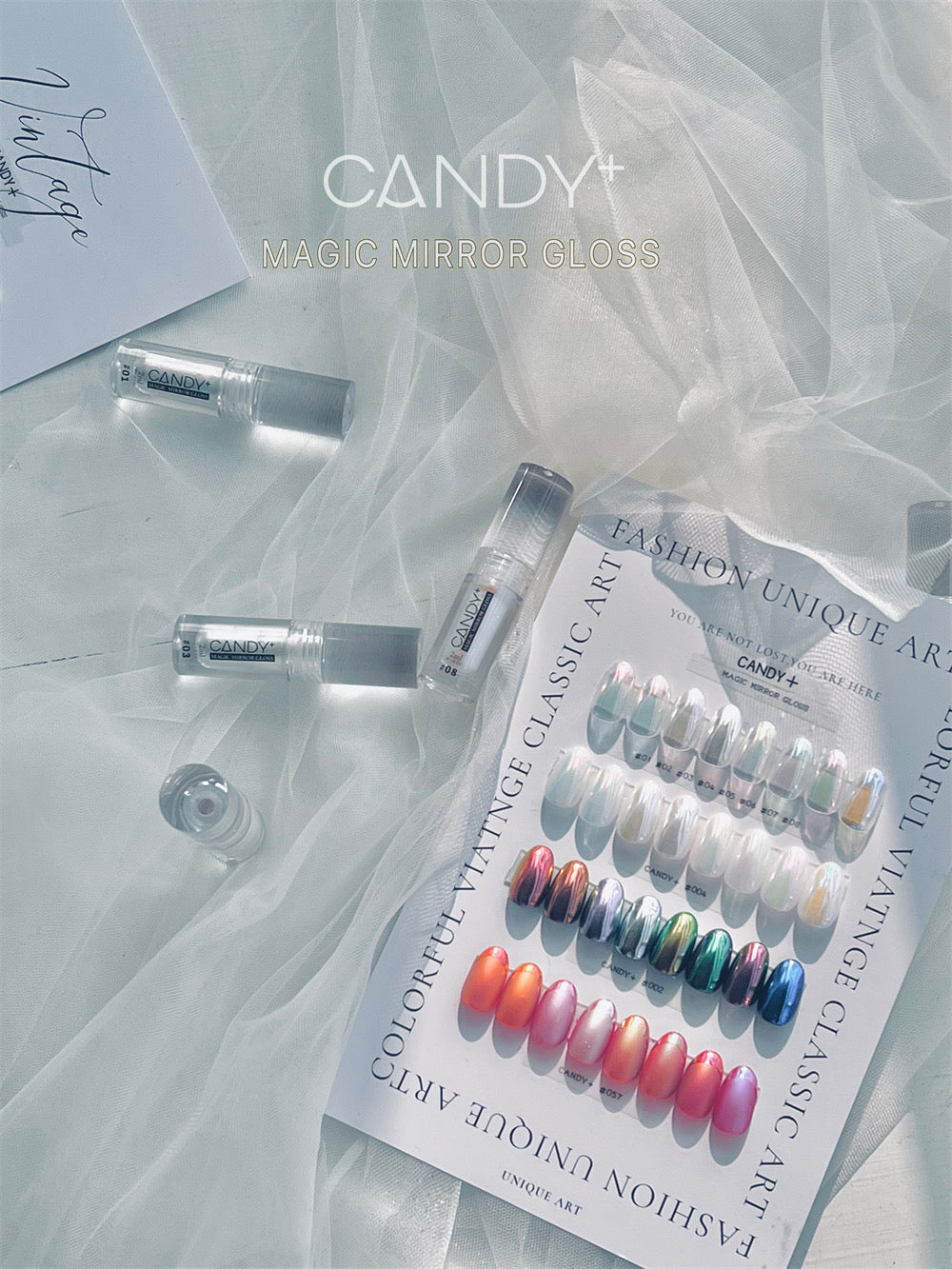 CANDY+ Magic Mirror Gloss Series - 8 Colours