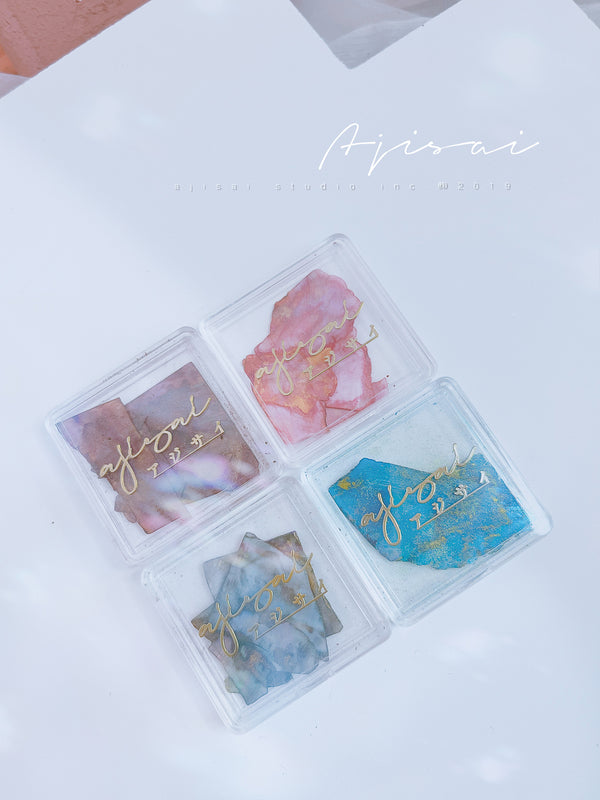 AJISAI Nail Art - Marble Shell Set