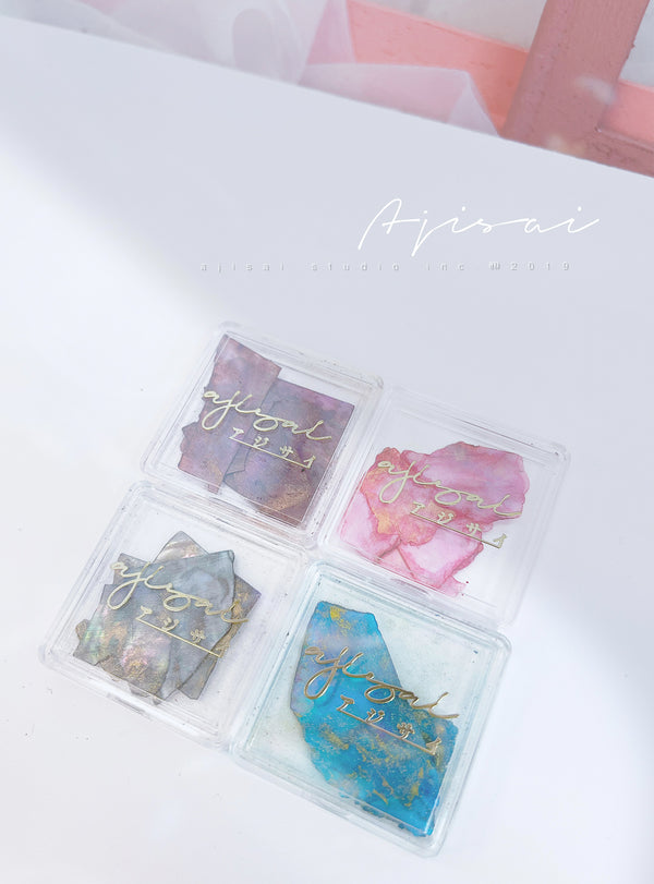 AJISAI Nail Art - Marble Shell Set