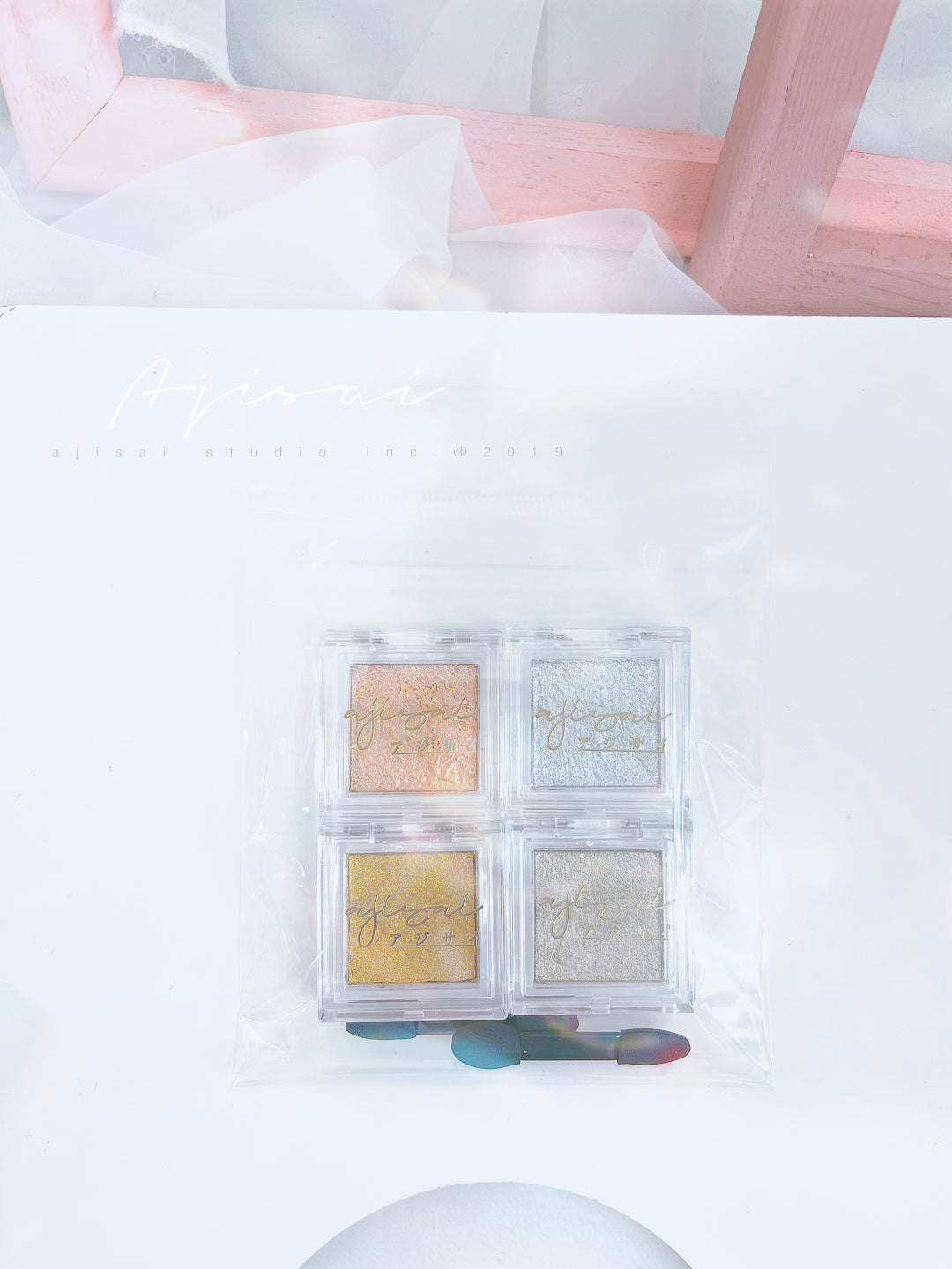 AJISAI Nail Art - Mirror Chrome Powder Cube Set