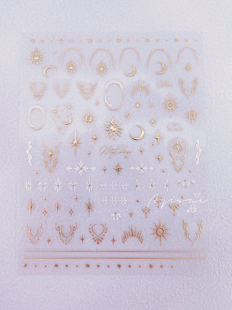 AJISAI Nail Sticker - Bohemia