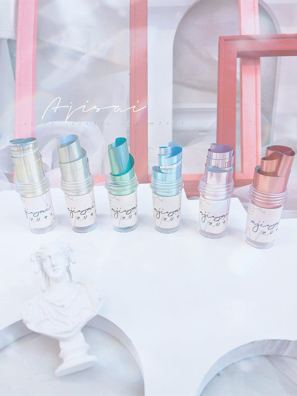 AJISAI Nail Art - Transfer Foil Macaron Collection