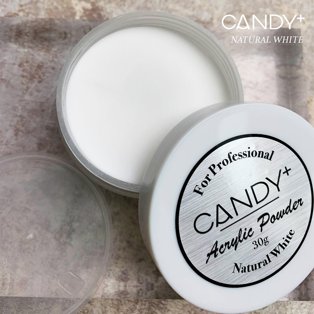 CANDY+ Acrylic Powder - Natural White